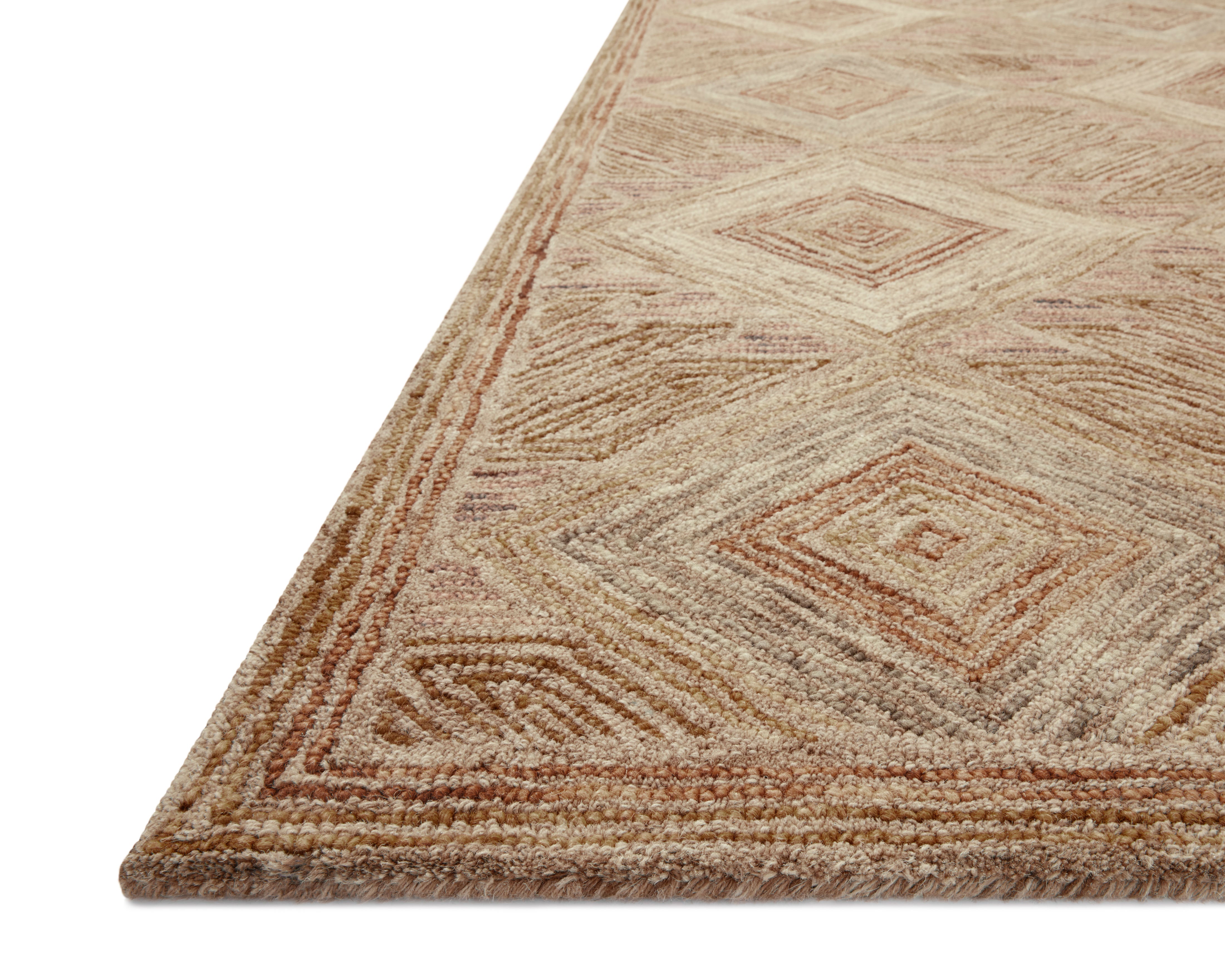 Loloi Varena Berry / Multi Runner Rug RUGS - wool Loloi