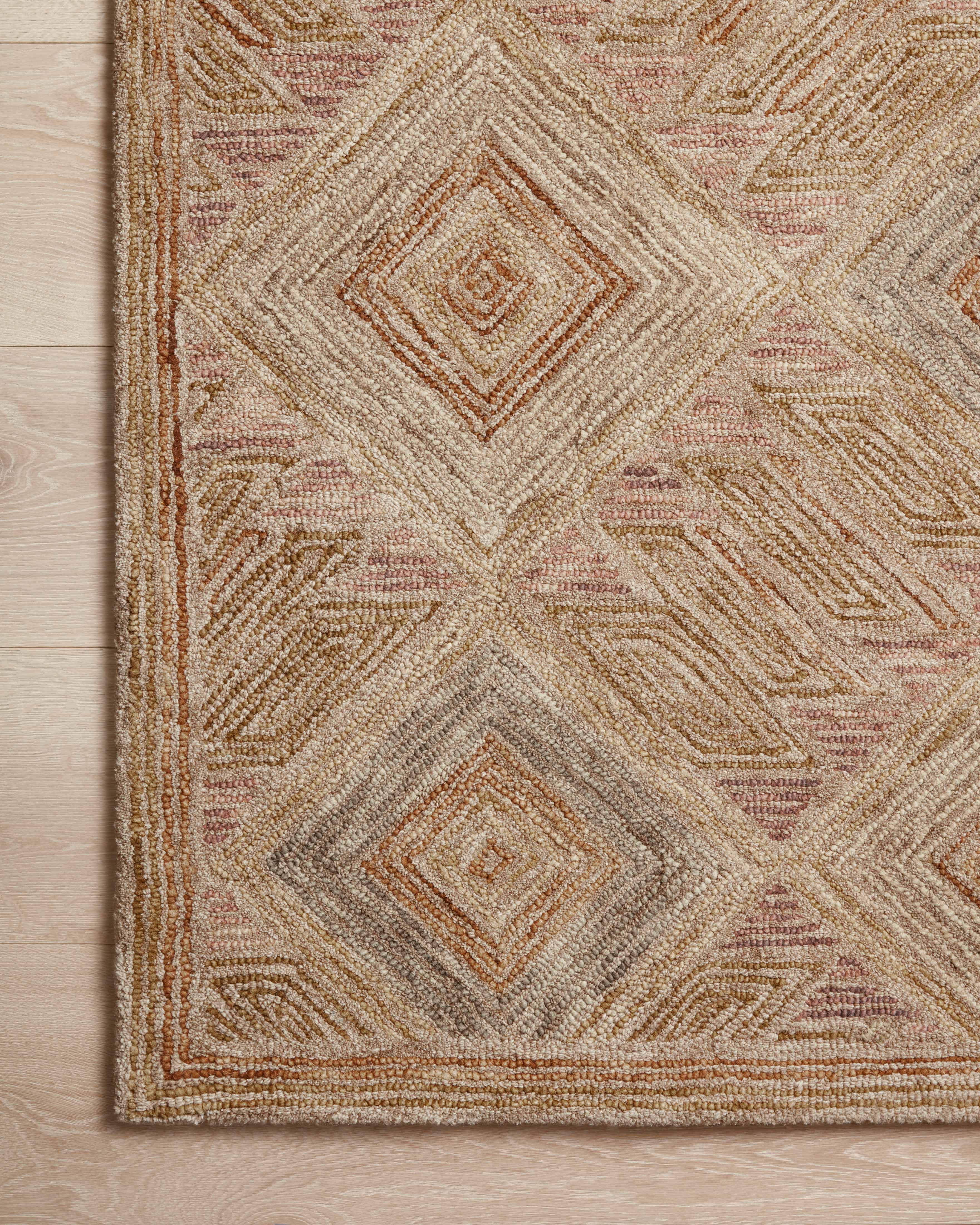 Loloi Varena Berry / Multi Runner Rug RUGS - wool Loloi