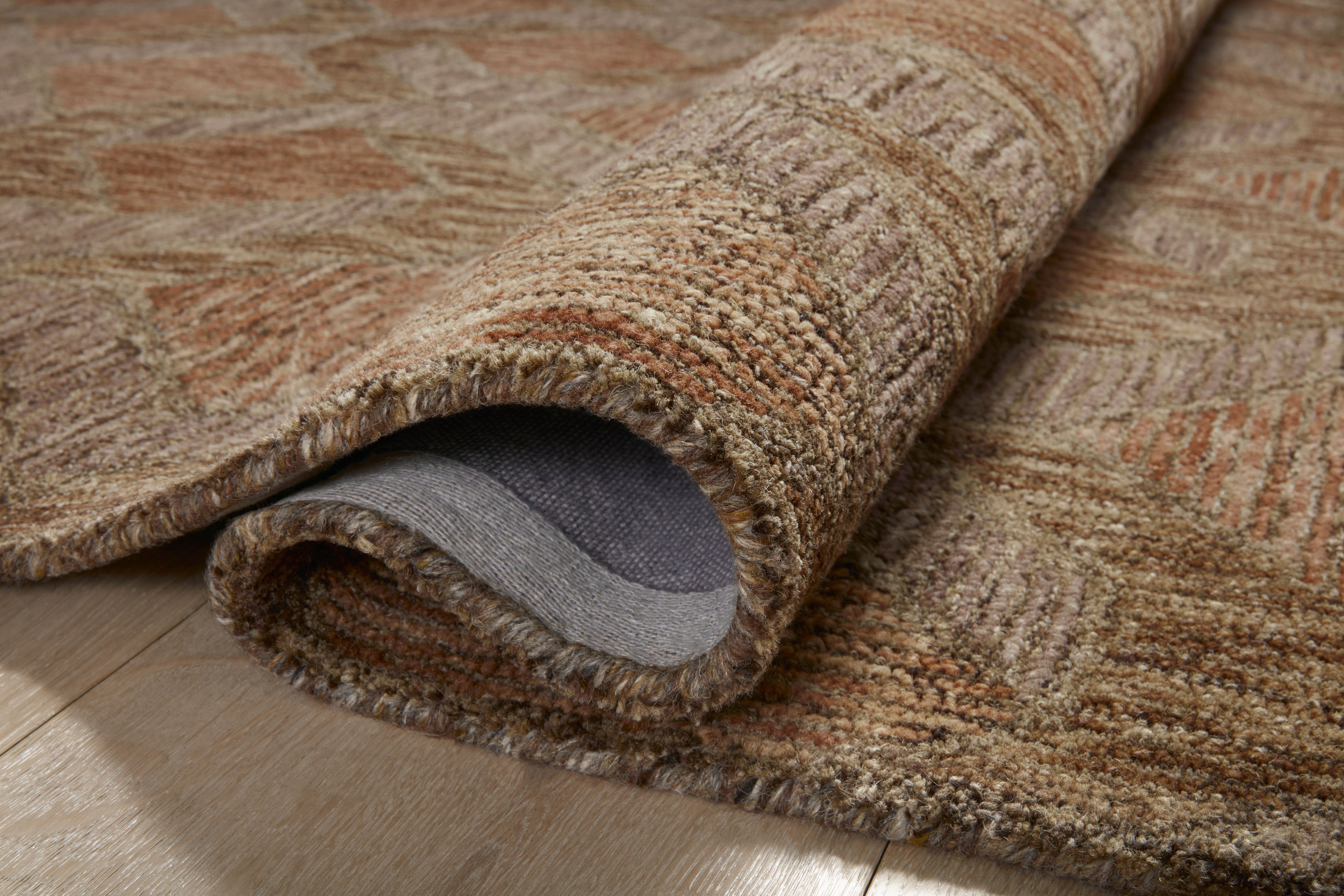 Loloi Varena Rust / Bark Rug RUGS - wool Loloi