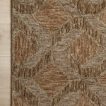 Loloi Varena Rust / Bark Runner Rug RUGS - wool Loloi