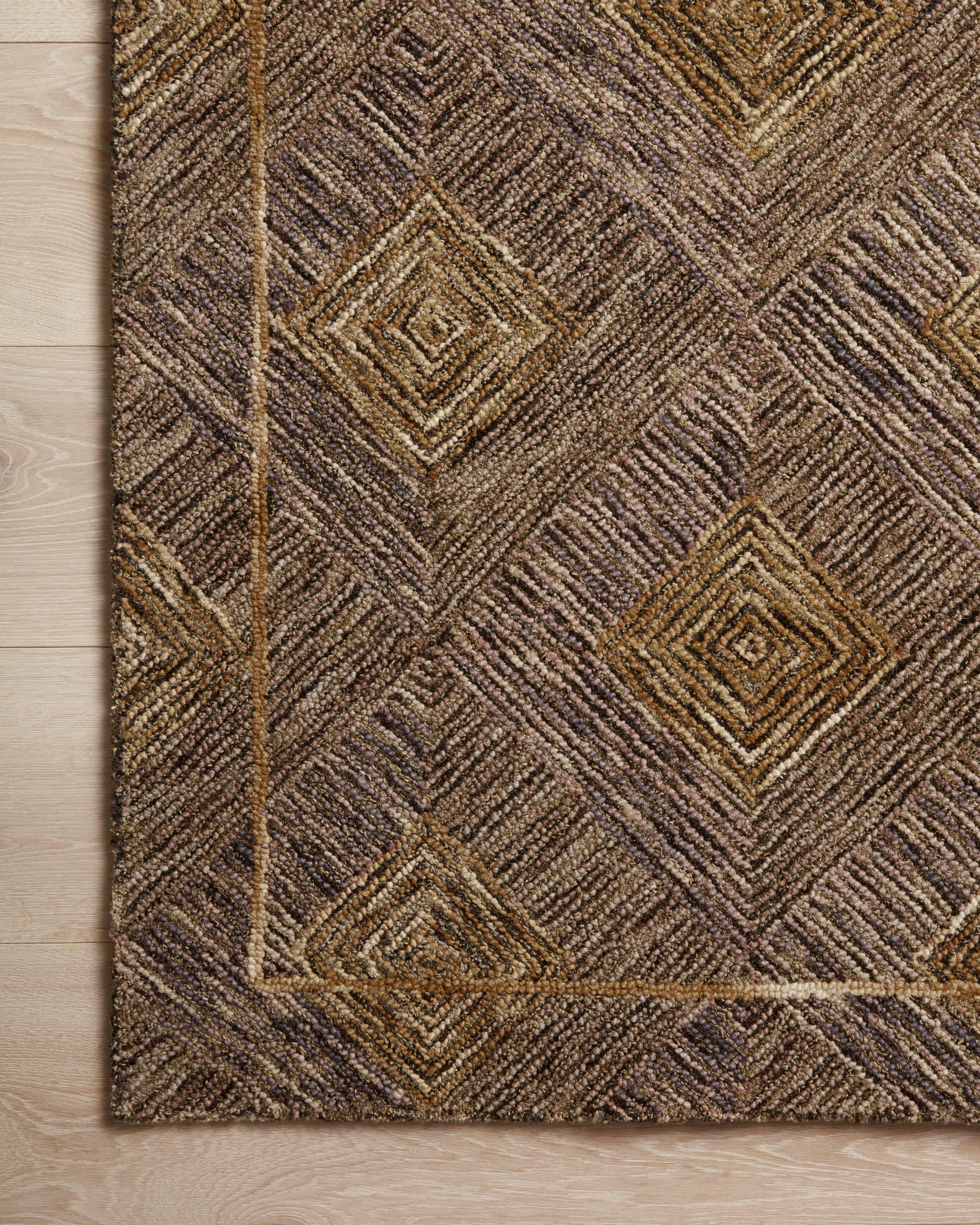 Loloi Varena Plum / Gold Rug RUGS - wool Loloi