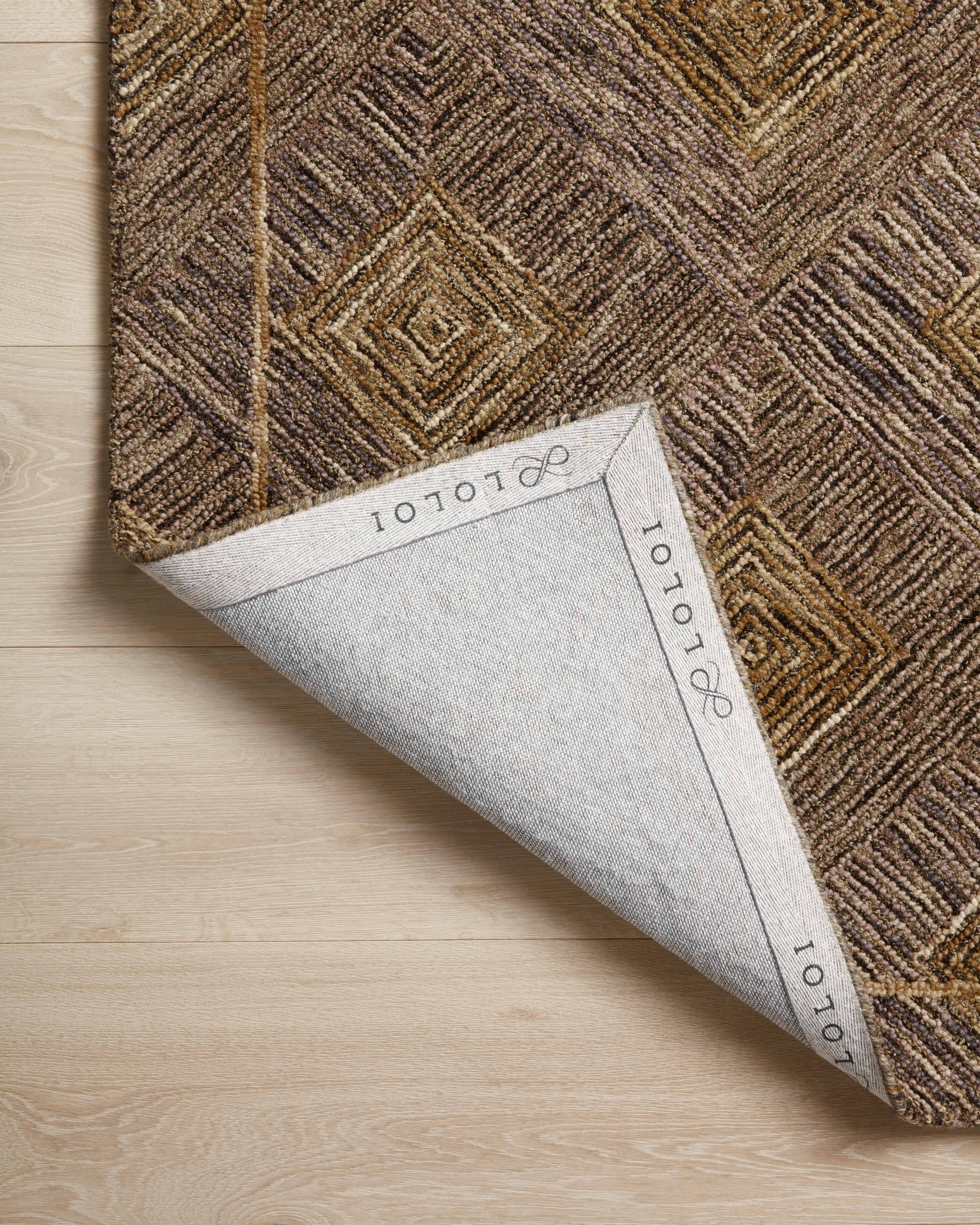 Loloi Varena Plum / Gold Runner Rug RUGS - wool Loloi