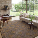 Loloi Varena Plum / Gold Runner Rug RUGS - wool Loloi