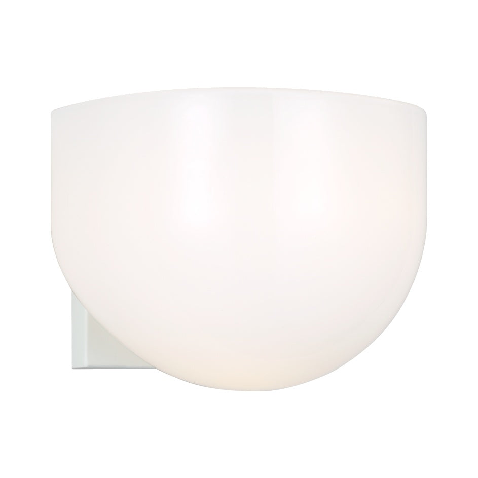 Cheverny Small Vanity LIGHTING - sconce Visual Comfort Matte White