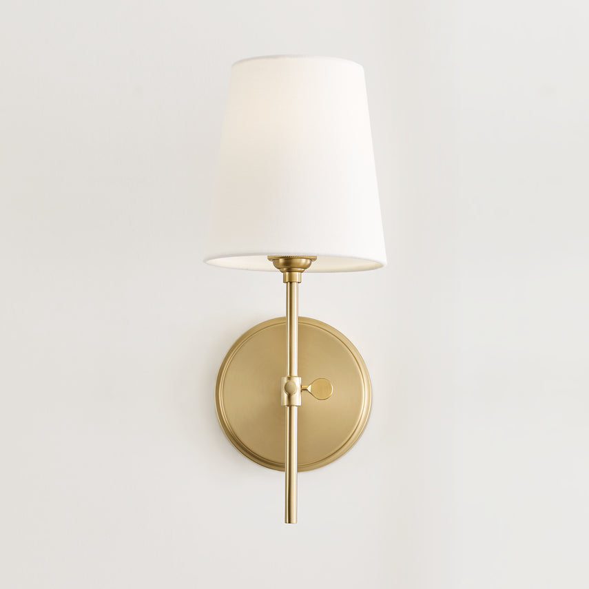 Baker One Light Wall Sconce LIGHTING - sconce Visual Comfort
