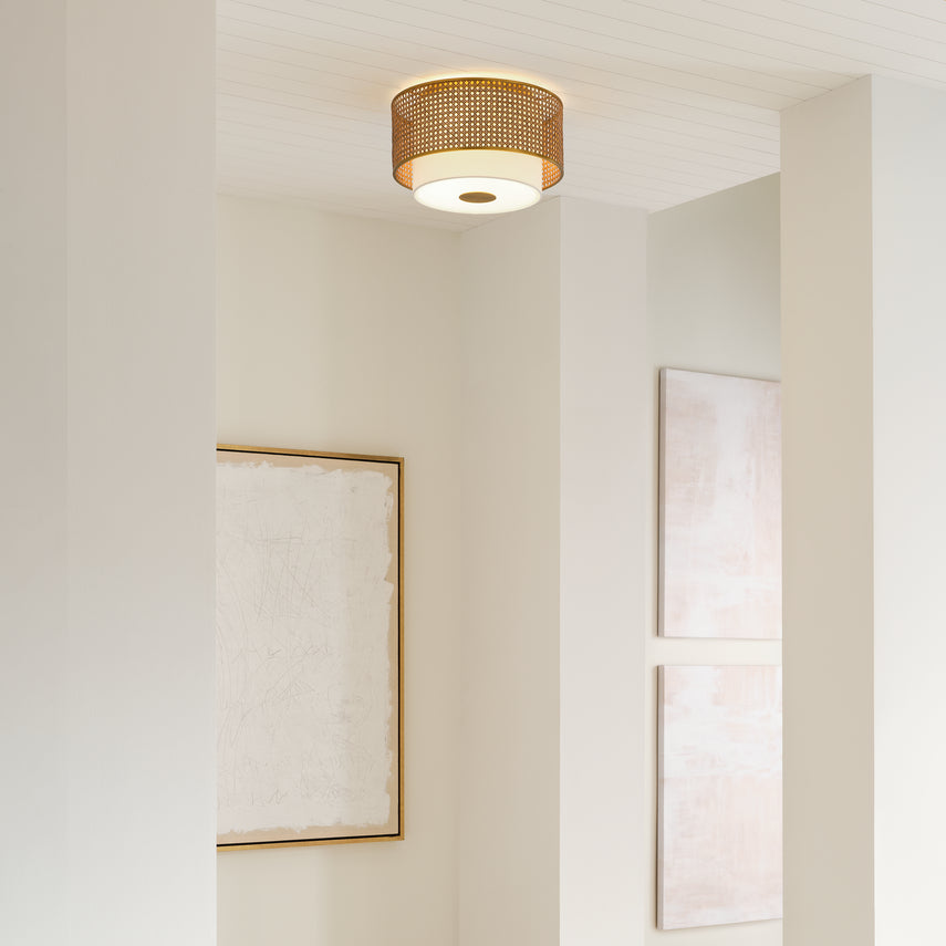 Sawyer Flush Mount LIGHTING - ceiling fixture Visual Comfort