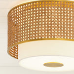 Sawyer Flush Mount LIGHTING - ceiling fixture Visual Comfort