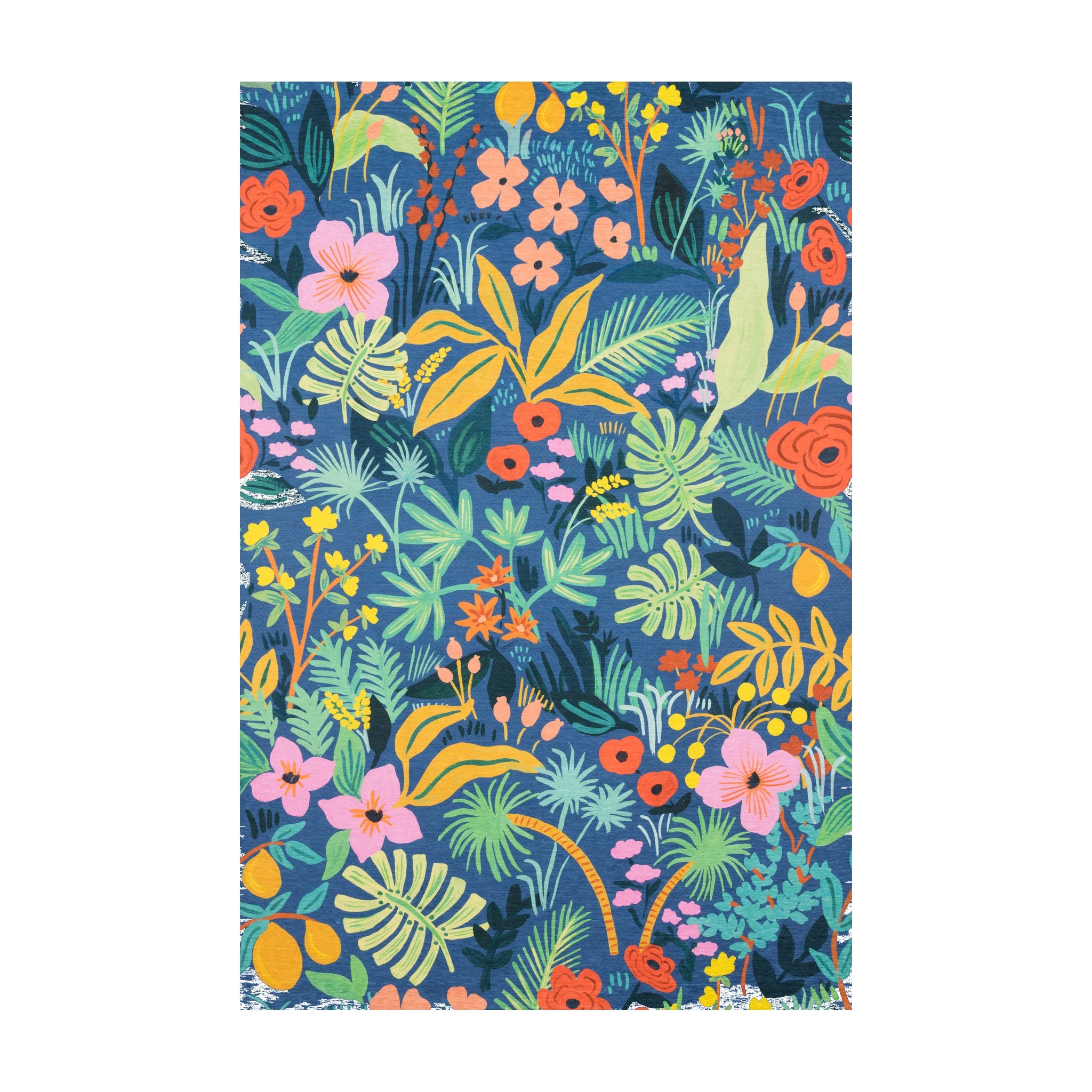 Rifle Paper Co. x Loloi Veranda Blue Rug RUGS - synthetic Loloi 18" x 18"