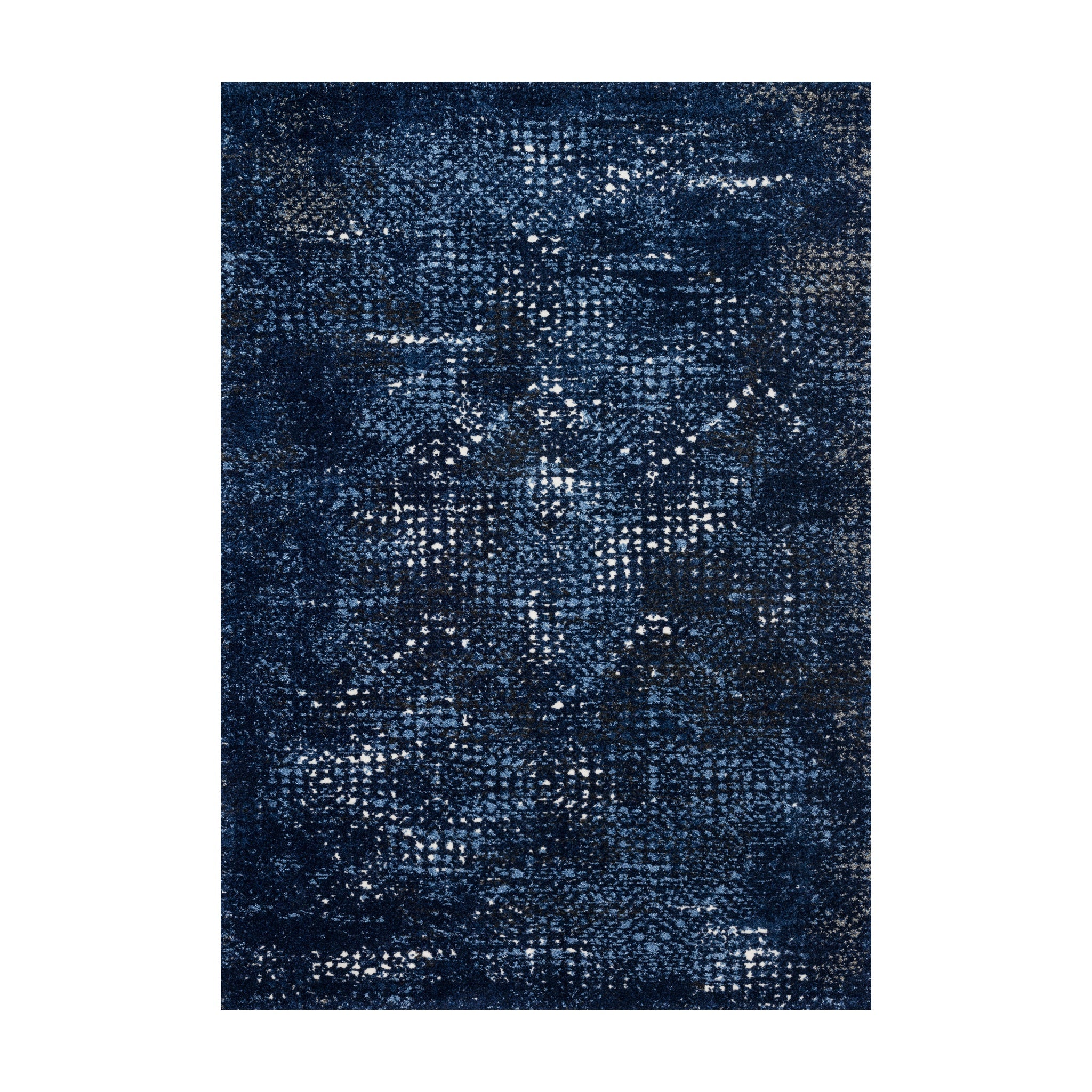 Loloi Viera Dark Blue / Light Blue Rug RUGS - synthetic Loloi 18" x 18"