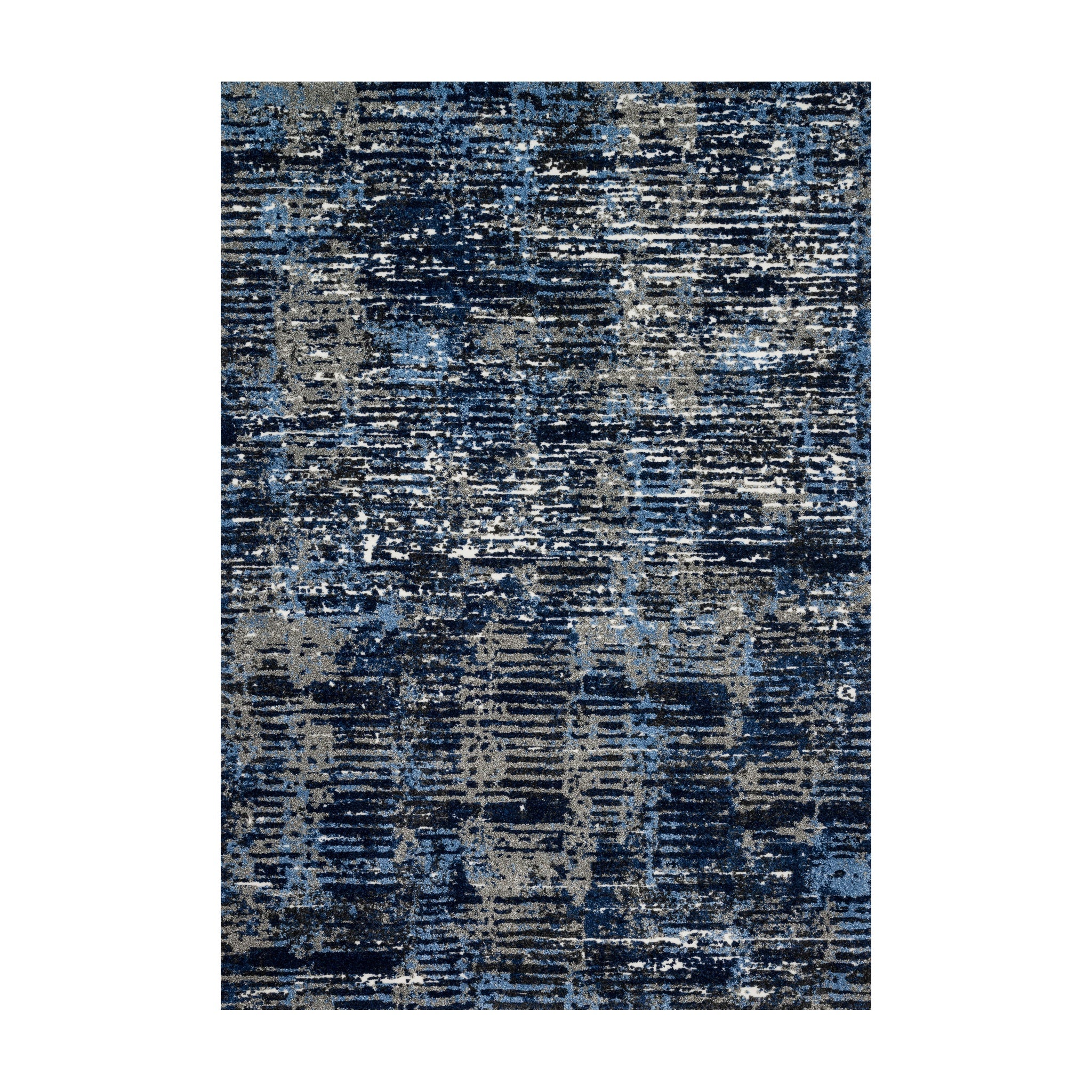 Loloi Viera Dark Blue / Grey Rug RUGS - synthetic Loloi 18" x 18"