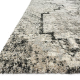 Loloi Viera Grey / Black Rug RUGS - synthetic Loloi