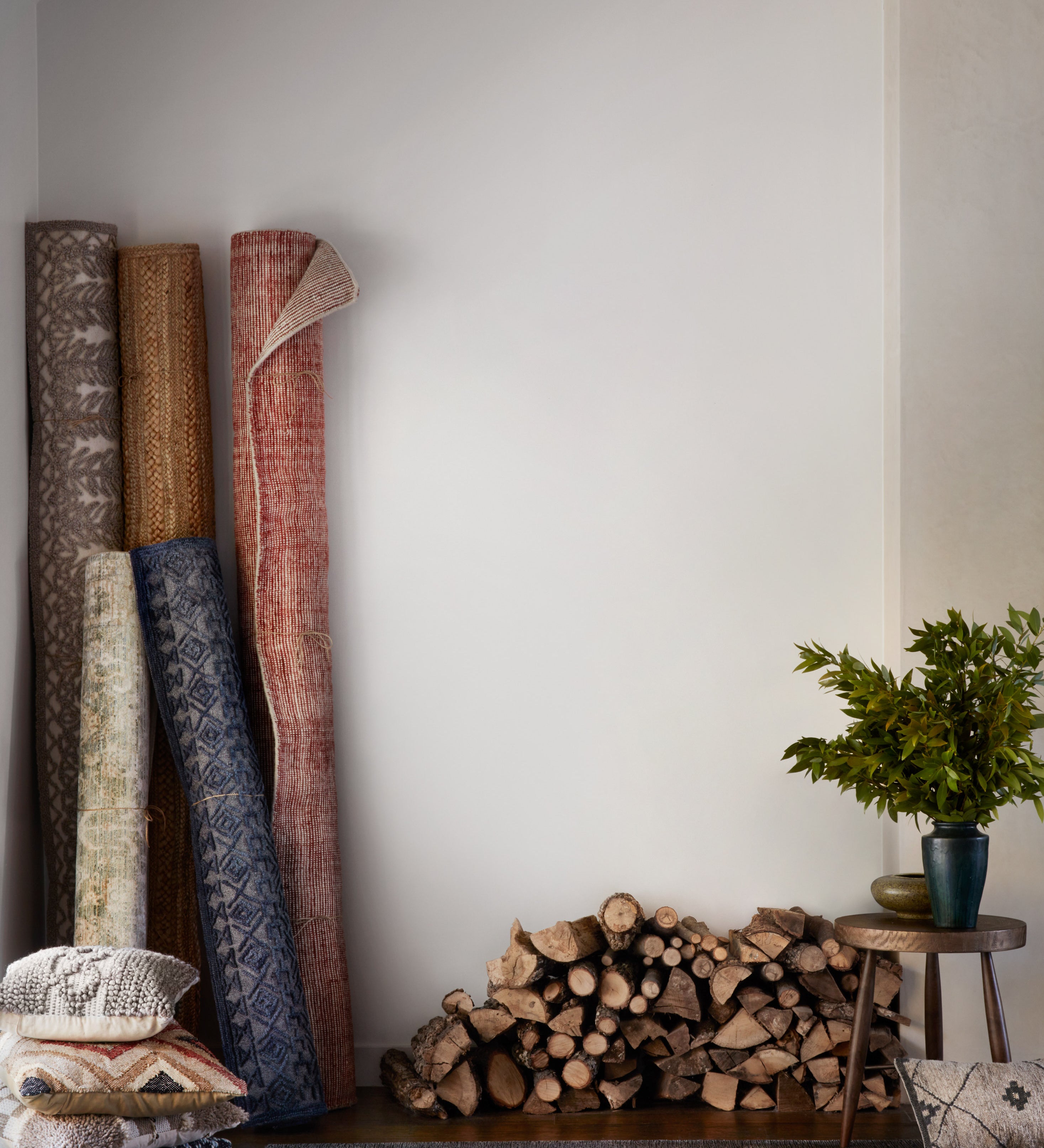 Loloi Villa Rust Rug RUGS - wool Loloi