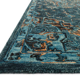 Loloi Victoria Teal / Multi Rug RUGS - wool Loloi