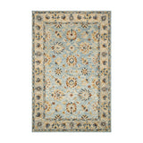 Loloi Victoria Lt. Blue / Natural Rug RUGS - wool Loloi 18" x 18"