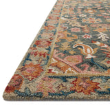 Loloi Victoria Navy / Multi Rug RUGS - wool Loloi