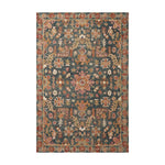 Loloi Victoria Navy / Multi Rug RUGS - wool Loloi 18" x 18"