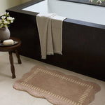 Chris Loves Julia x Loloi Valerie Blush / Ivory Bath Mat - Rug & Weave
