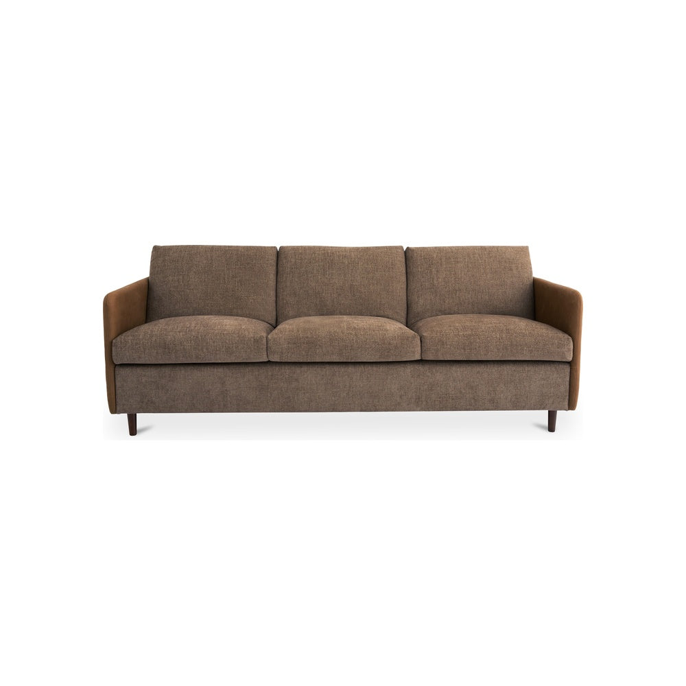 Townes 87" Sofa FURNITURE - sofas Moe's Furniture Brown