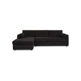 Burra Sleeper Sectional FURNITURE - sectionals Moe's Furniture Black Left