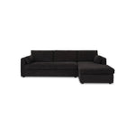 Burra Sleeper Sectional FURNITURE - sectionals Moe's Furniture Black Right