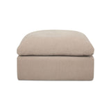 Catis Ottoman FURNITURE - ottomans Moe's Furniture Pebble