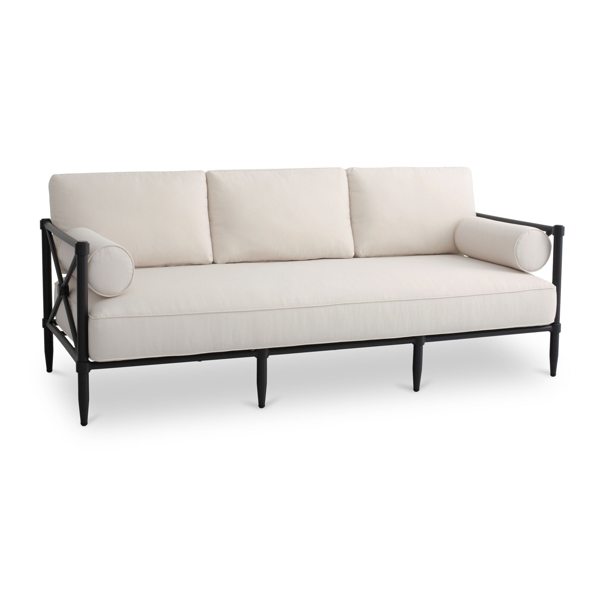 Willa 80" Outdoor Sofa FURNITURE - outdoor sofas Moe's Furniture