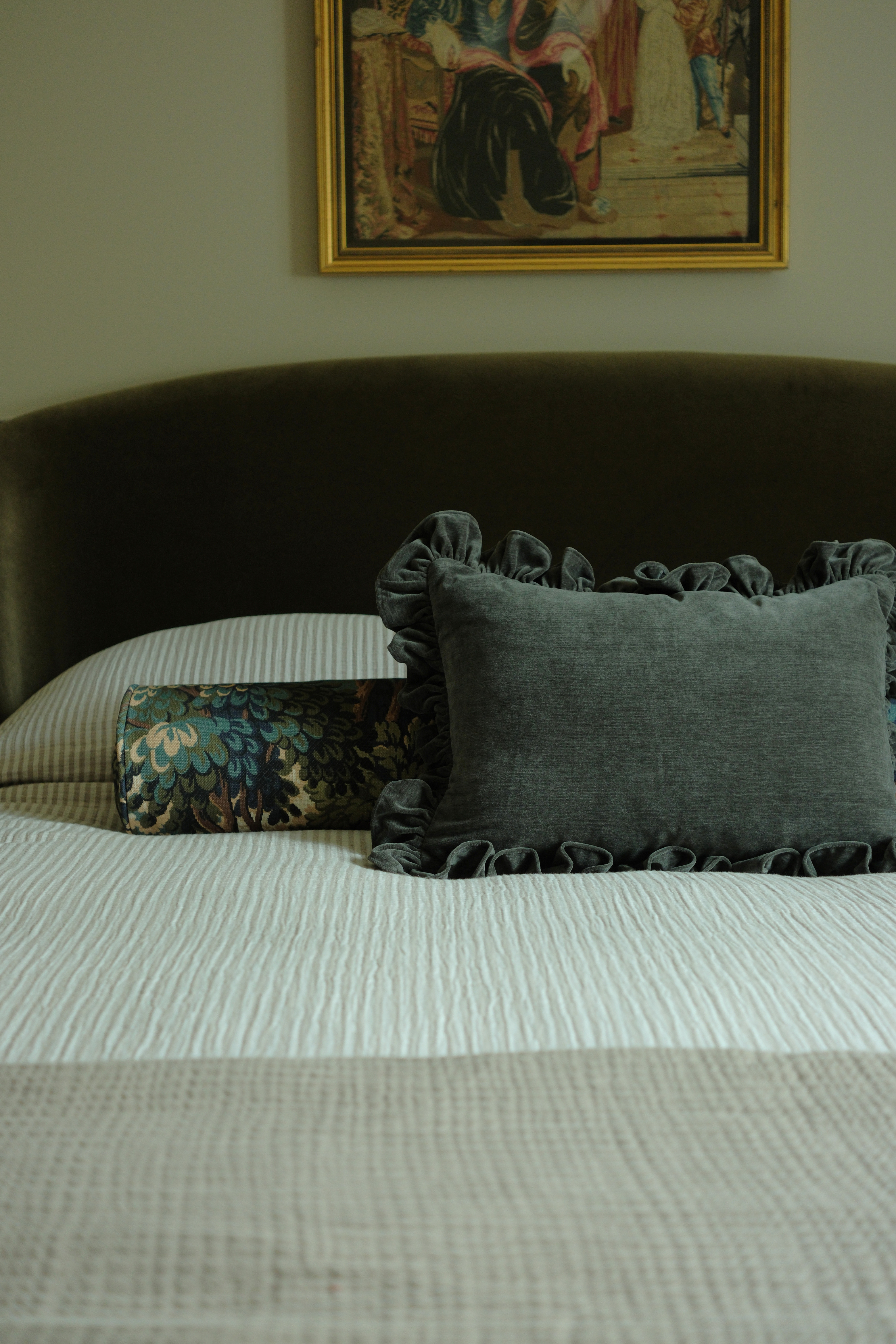 Vernon Ruffle Pillow Cover 2 - PILLOWS - essentials - warm Rug & Weave Pillows