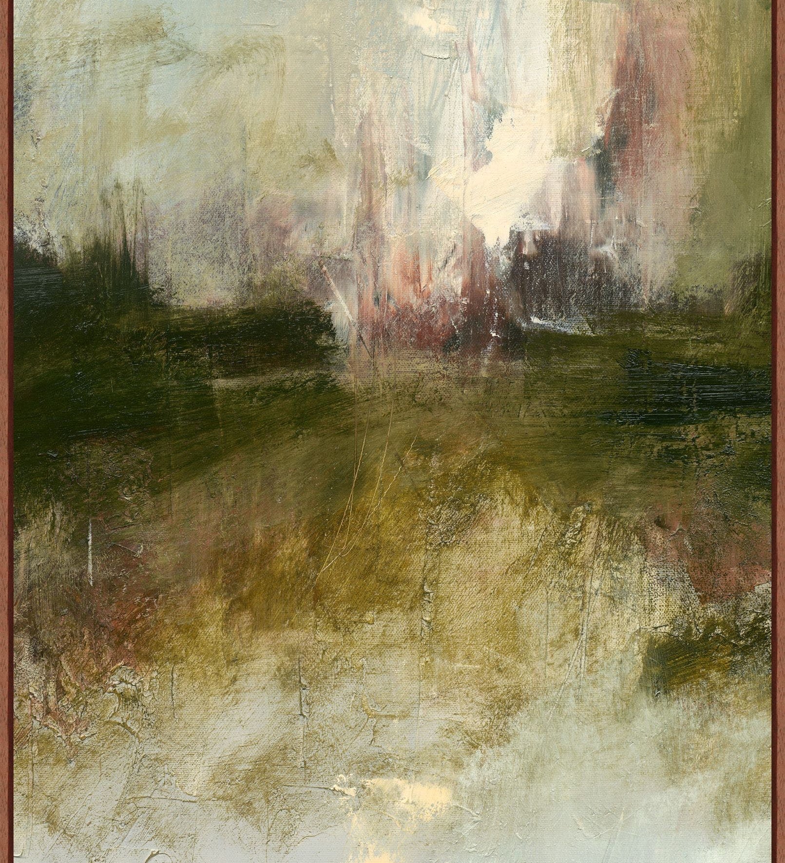 "Soft Reflection" Framed Art Print – view 2