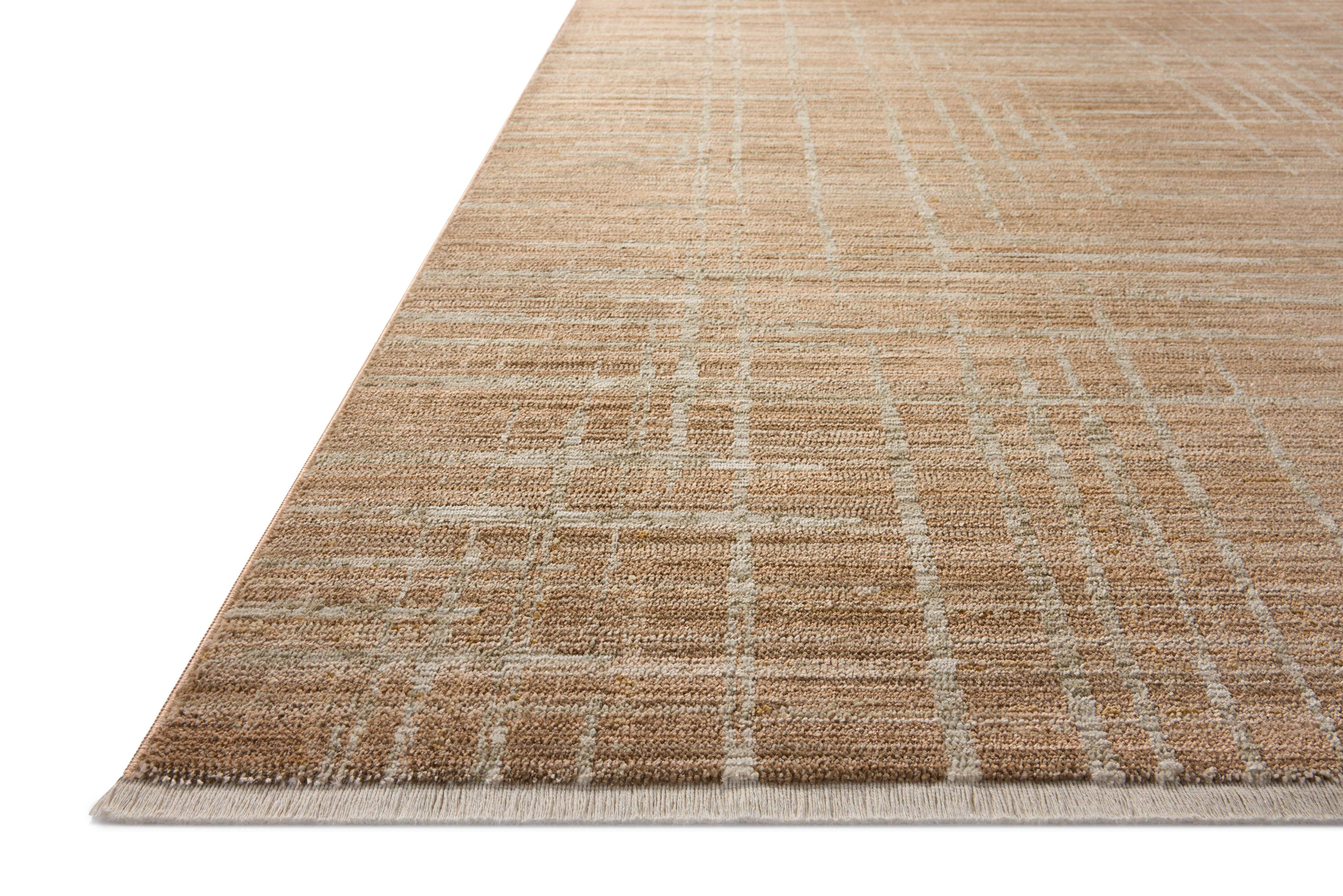 Loloi Wade Clay / Silver Square Rug RUGS - synthetic Loloi