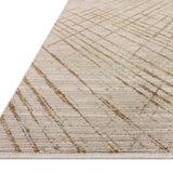 Loloi Wade Beige / Gold Square Rug RUGS - synthetic Loloi
