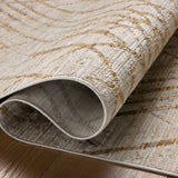 Loloi Wade Beige / Gold Runner Rug RUGS - synthetic Loloi
