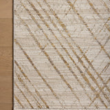 Loloi Wade Beige / Gold Square Rug RUGS - synthetic Loloi