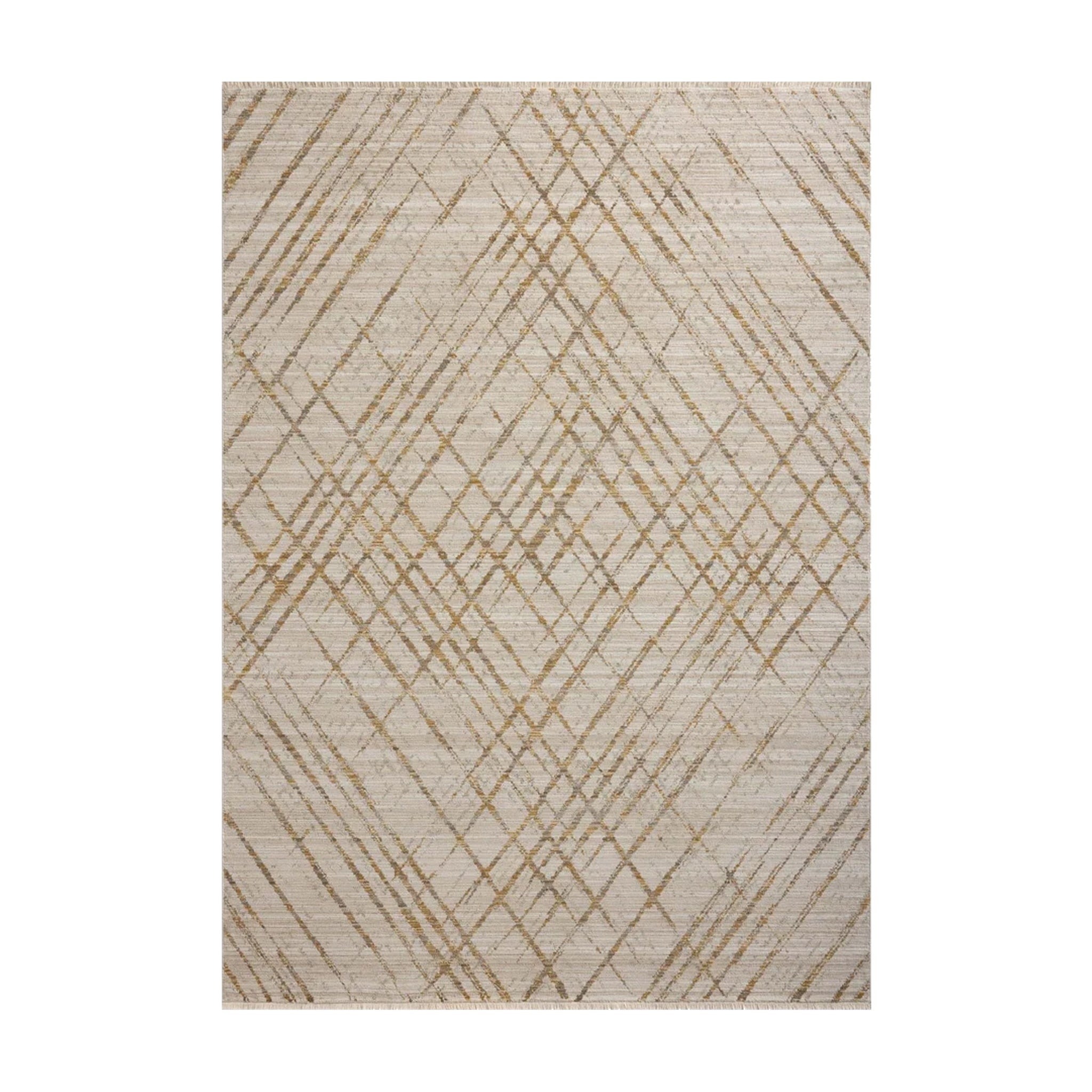 Loloi Wade Beige / Gold Square Rug RUGS - synthetic Loloi 7'10" x 7'10" Square