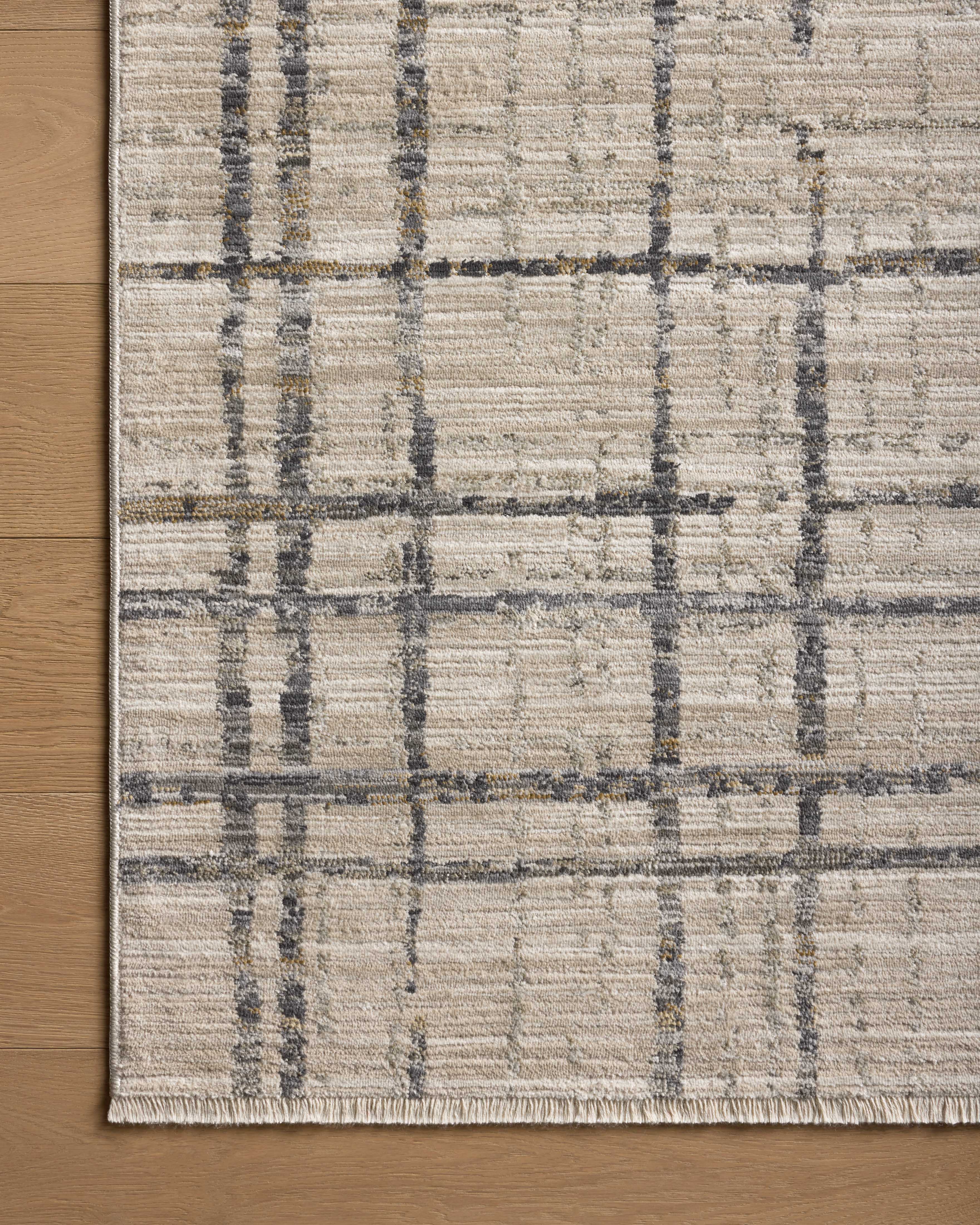 Loloi Wade Beige / Midnight Rug RUGS - synthetic Loloi
