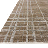 Loloi Wade Brown / Stone Square Rug RUGS - synthetic Loloi
