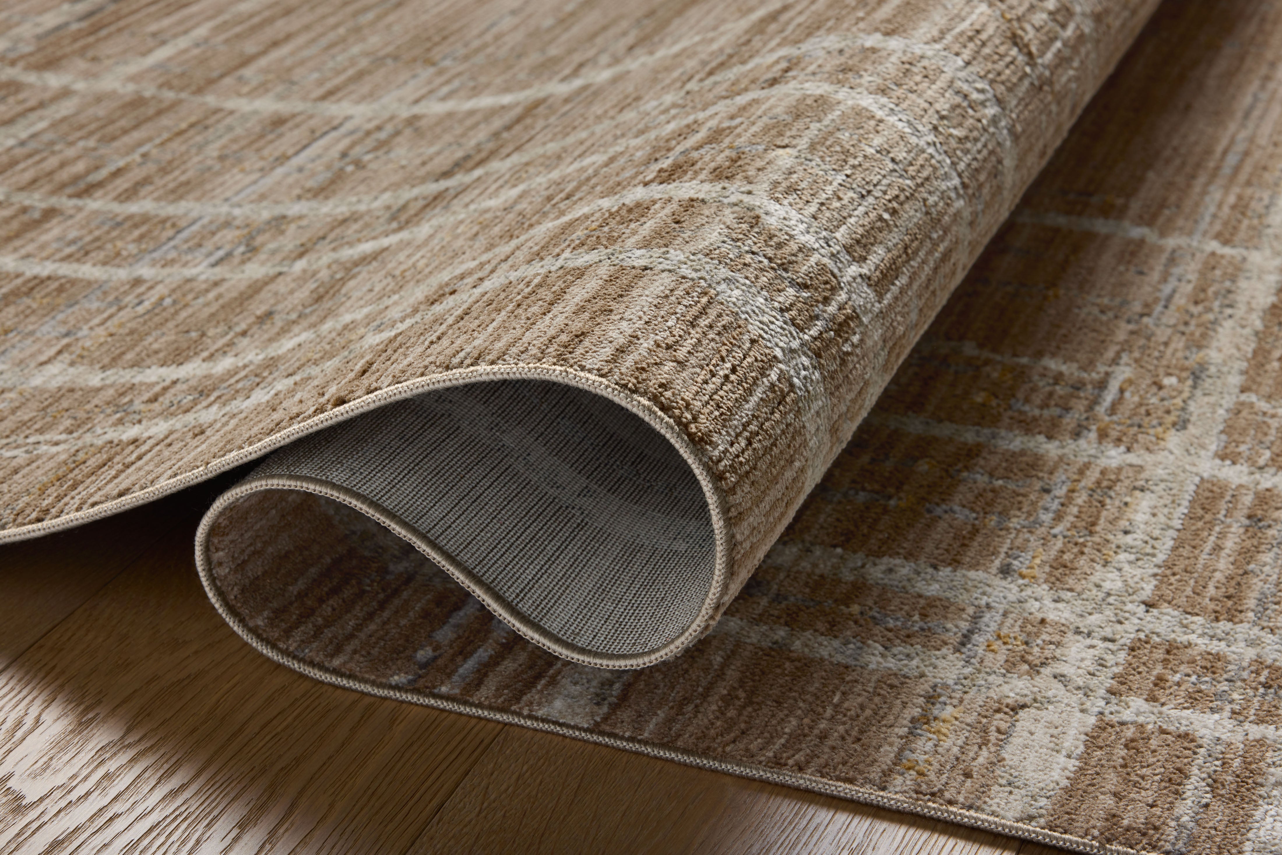 Loloi Wade Brown / Stone Rug RUGS - synthetic Loloi