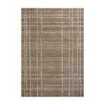 Loloi Wade Brown / Stone Square Rug RUGS - synthetic Loloi 7'10" x 7'10" Square