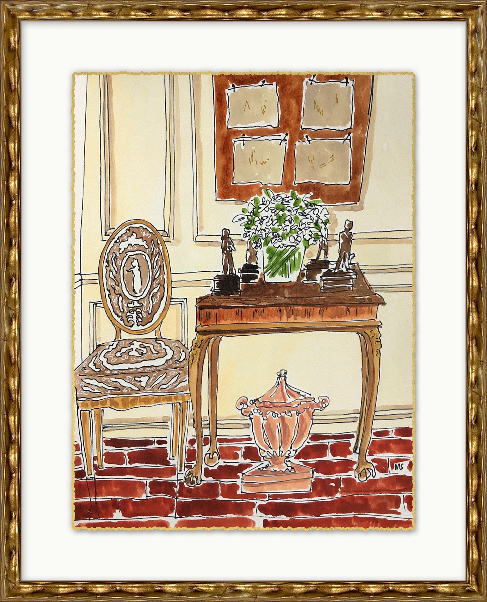 "A Life Well Arranged" Framed Art Print ARTWORK - framed art Wendover Art Group