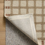 Magnolia Home by Joanna Gaines x Loloi Waylon Natural / Rust Rug RUGS - wool Loloi
