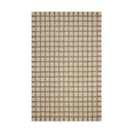 Magnolia Home by Joanna Gaines x Loloi Waylon Natural / Rust Rug RUGS - wool Loloi 18" x 18" sample