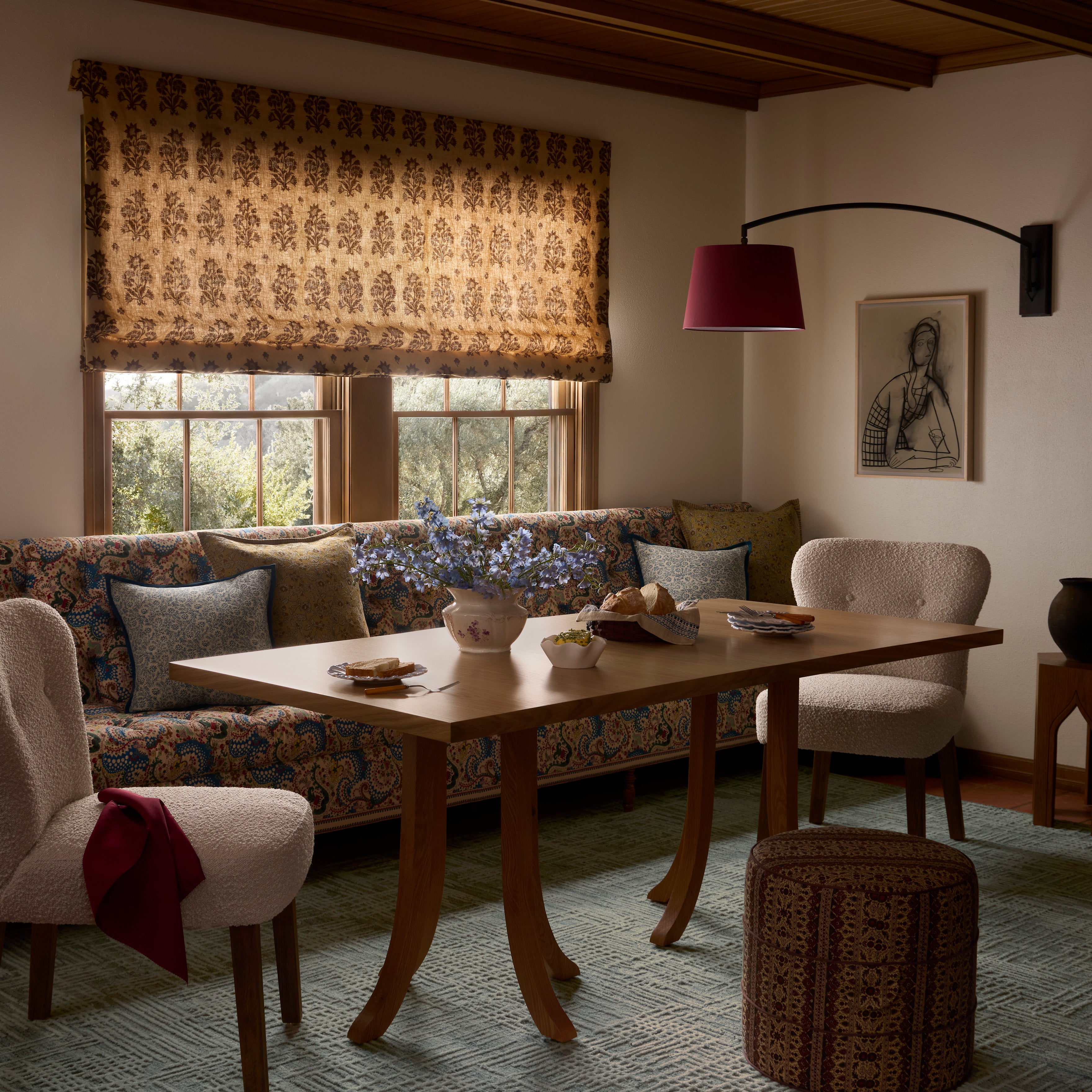Loloi Woodriff Blue / Bone Rug RUGS - wool Loloi