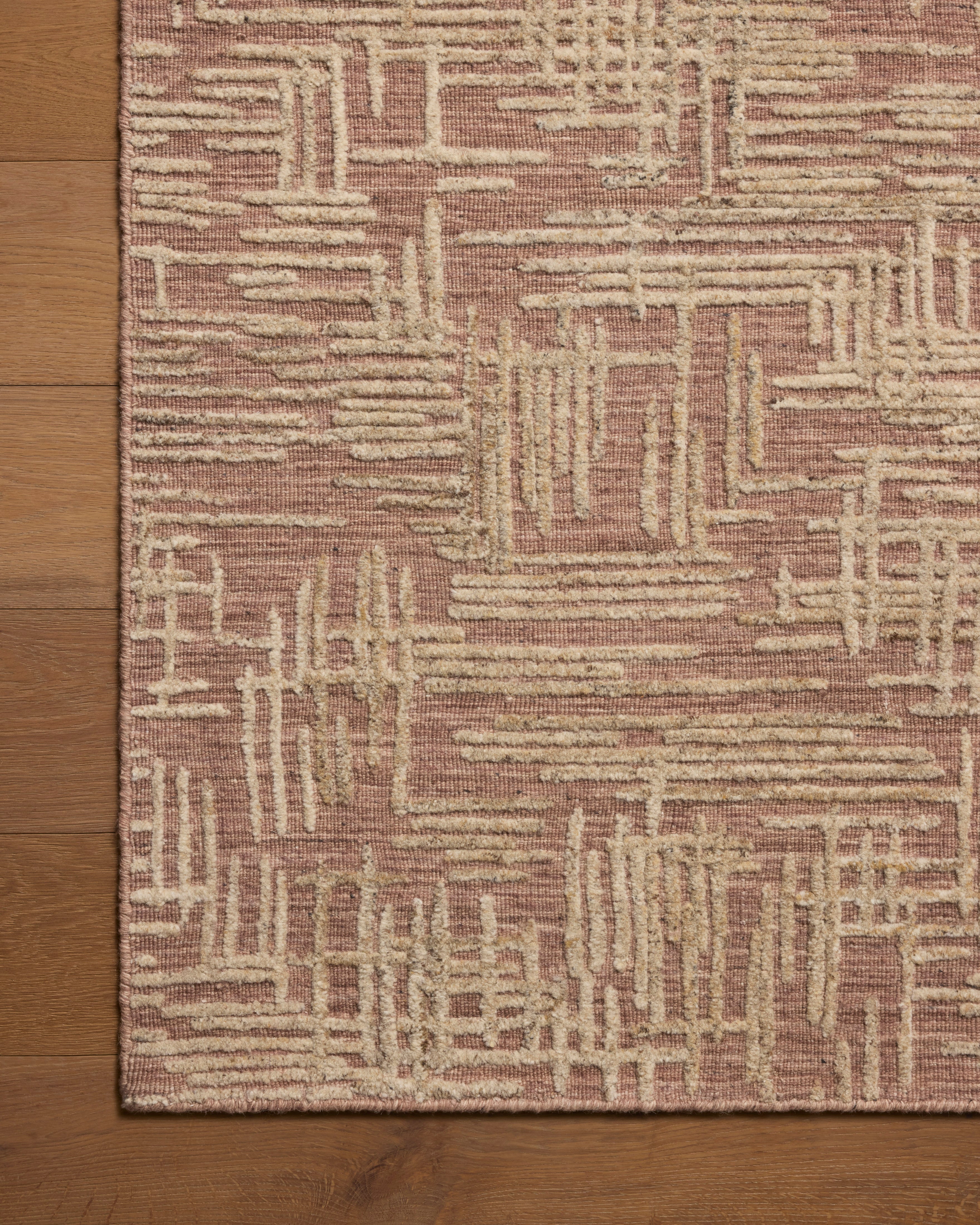 Loloi Woodriff Brick / Natural Rug RUGS - wool Loloi