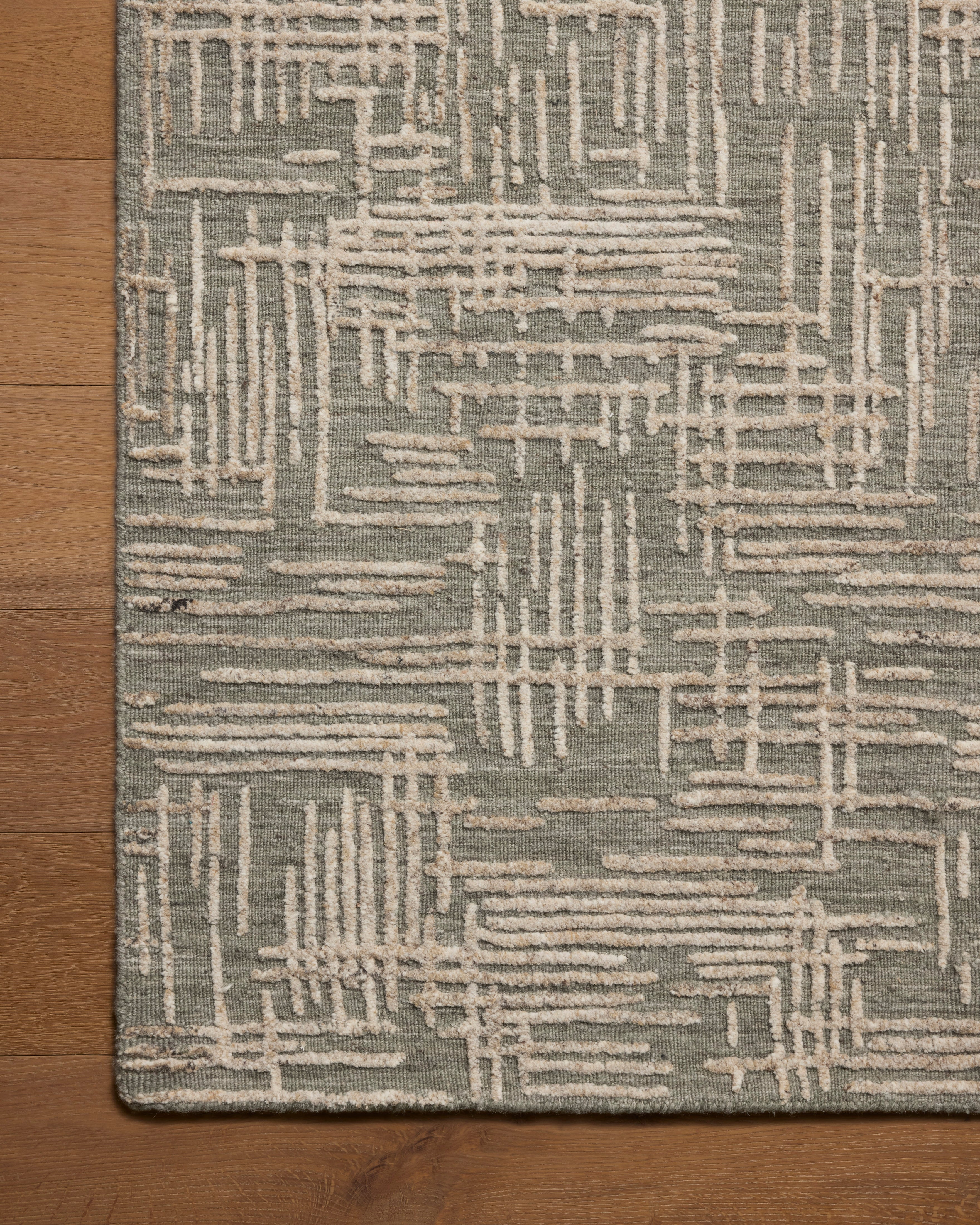 Loloi Woodriff Lagoon / Natural Rug RUGS - wool Loloi