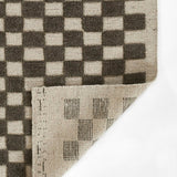 Willa Charcoal Checkerboard Rug