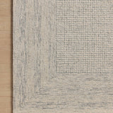 Amber Lewis x Loloi Windsor Ivory / Sky Rug RUGS - wool Loloi