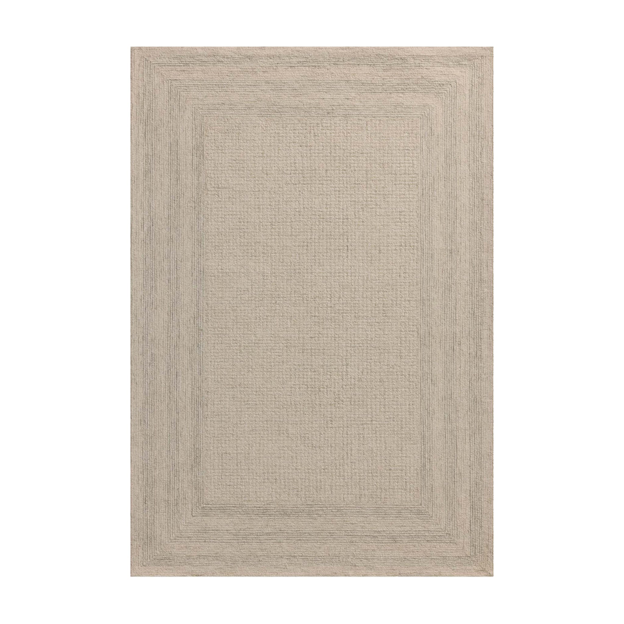 Amber Lewis x Loloi Windsor Ivory / Spa Rug RUGS - wool Loloi 18" x 18"