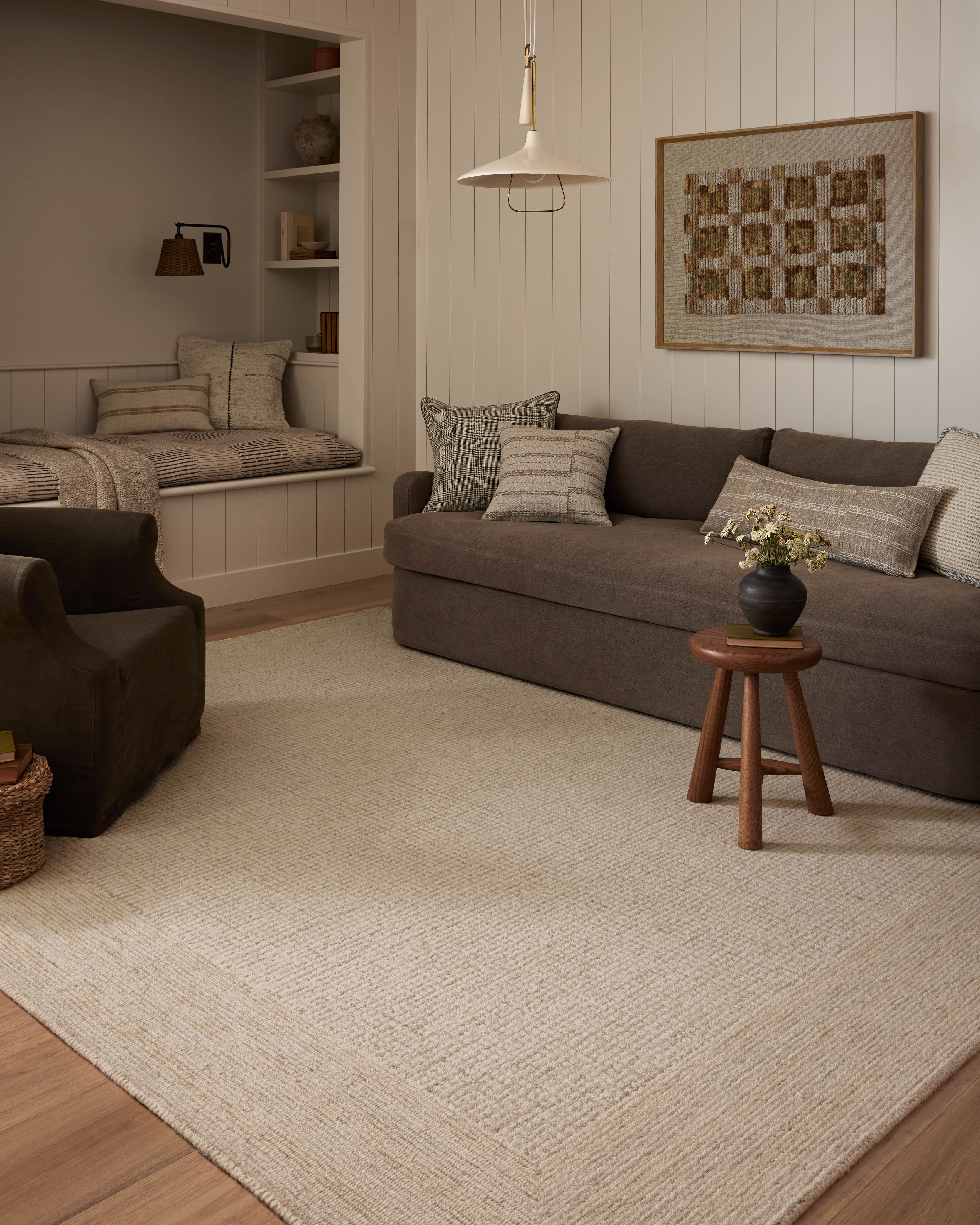Amber Lewis x Loloi Windsor Ivory / Wheat Rug RUGS - wool Loloi
