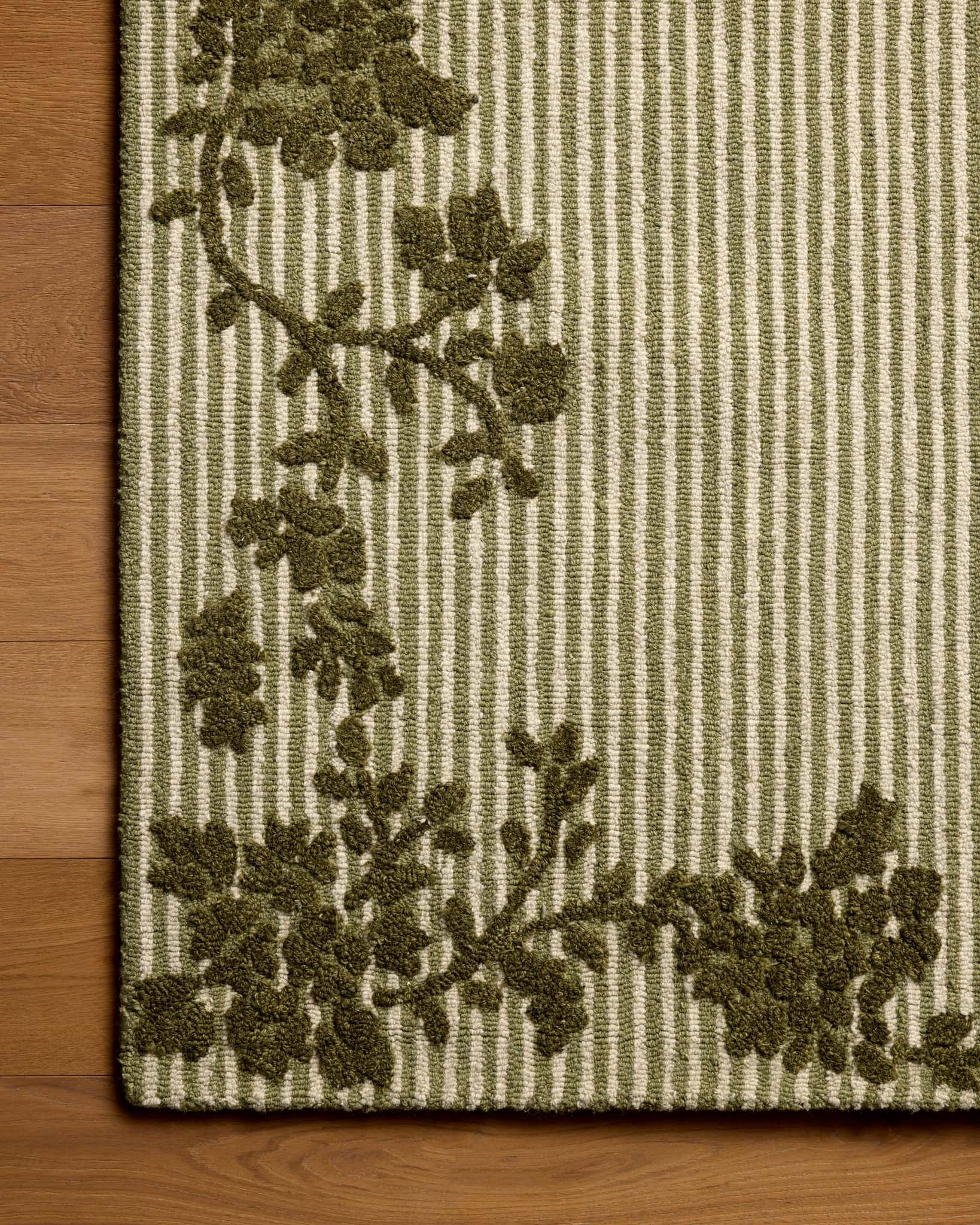 Magnolia Home x Loloi Winslet Olive / Ivory Rug - Rug & Weave