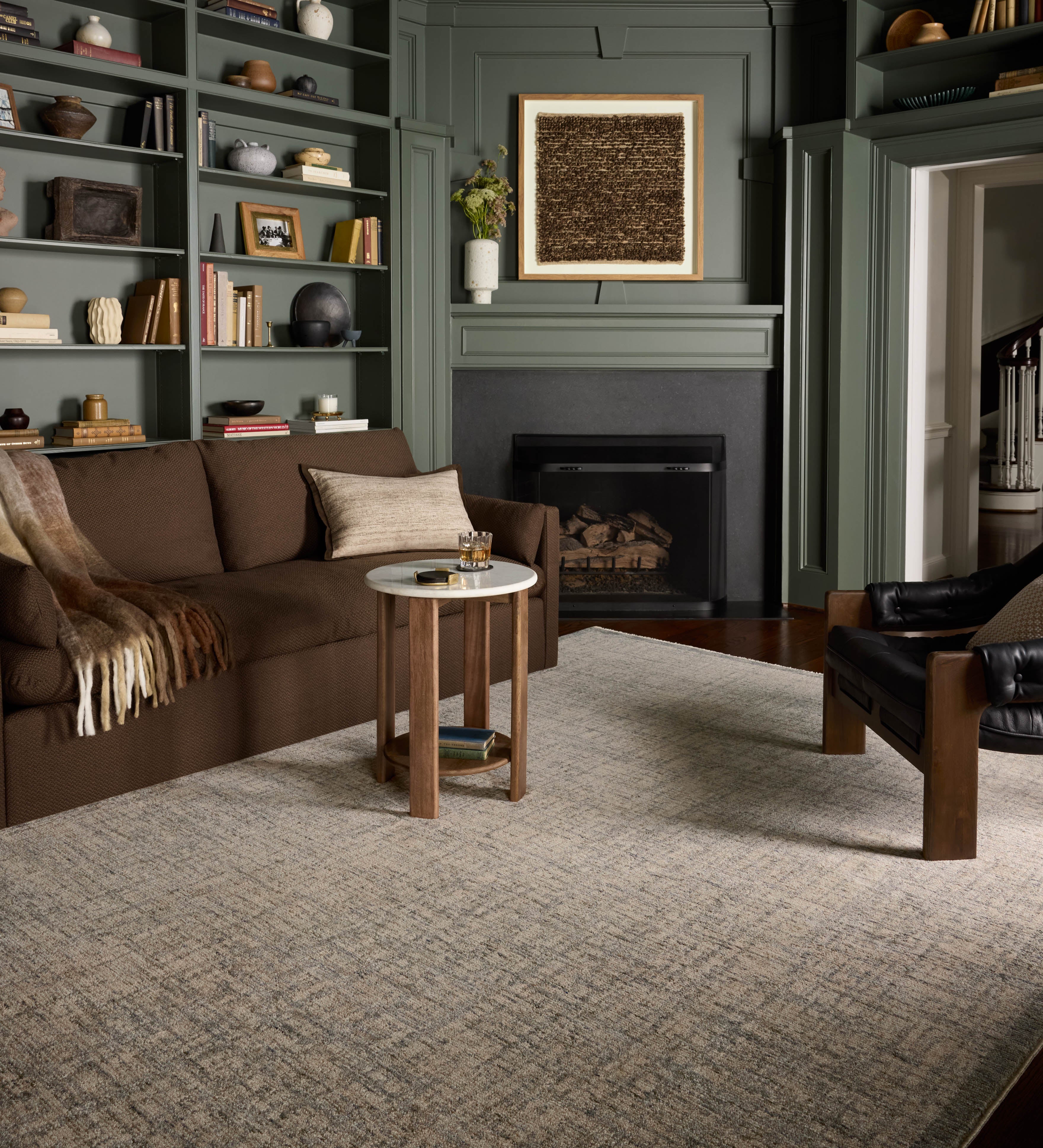 Loloi Winston Denim / Bone Rug Rugs Loloi