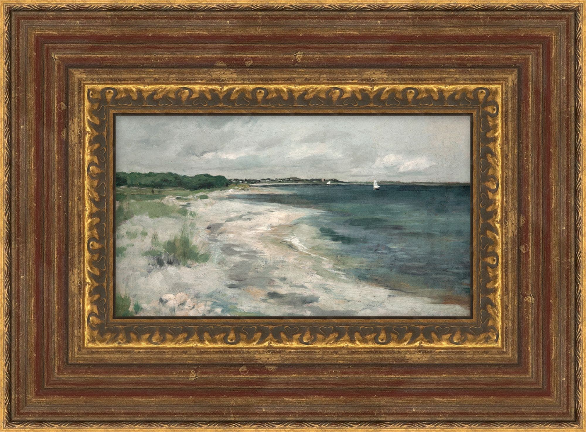 "The Coast" Framed Art Print – view 2